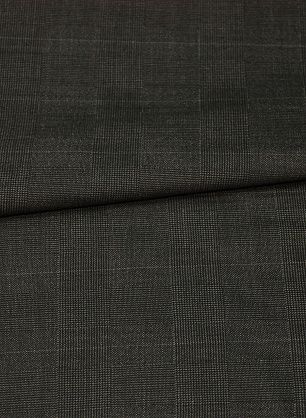 Костюмная (н) серо-черная клетка меланж ш-160см - в интернет-магазине тканей Тессутидея арт. 05-2297