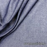 Сорочечная джинса (о) черная меланж - итальянские ткани Тессутидея арт. 01-4861