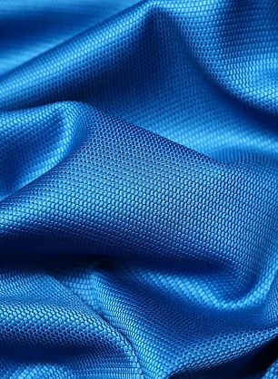 Плательная фактурная (о) синяя - в интернет-магазине тканей Тессутидея арт. 01-3641