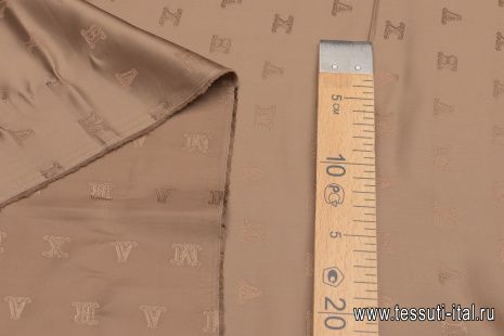 Подкладочная (о) светло-коричневая - итальянские ткани Тессутидея арт. 08-1280