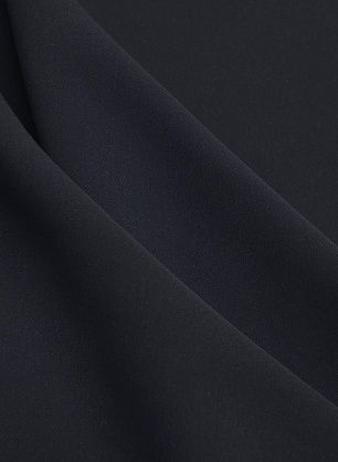 Плательная вискоза стрейч (о) темно-синяя - в интернет-магазине тканей Тессутидея арт. 04-1770