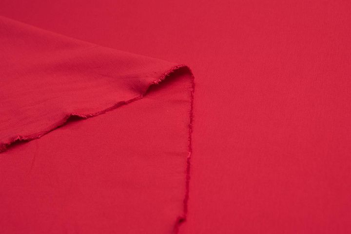 Джерси вискоза (о) красное в стиле Valentino - итальянские ткани Тессутидея арт. 14-1650