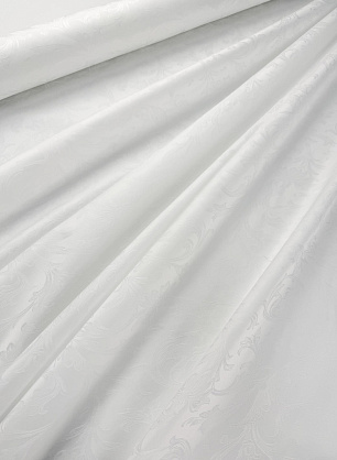 Хлопок (о) белый жаккардовый рисунок - в интернет-магазине тканей Тессутидея арт. 01-8175