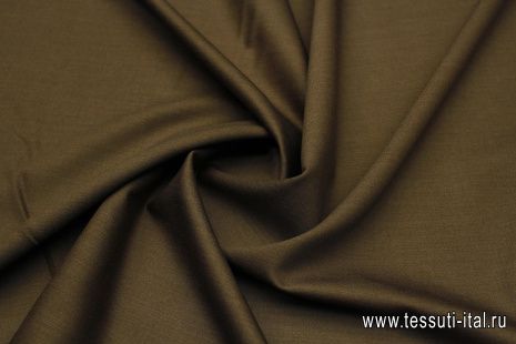 Костюмная (о) коричневая - итальянские ткани Тессутидея арт. 05-4622