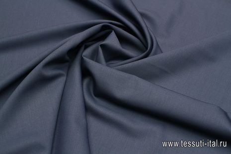 Костюмная стрейч (о) синяя - итальянские ткани Тессутидея арт. 05-4587