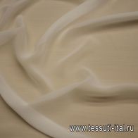 Шифон 75 гр/м (о) айвори - итальянские ткани Тессутидея арт. 10-3171