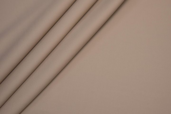 Ткань для тренча двухслойная (о) бежевая/белая Piacenza - итальянские ткани Тессутидея арт. 05-3745
