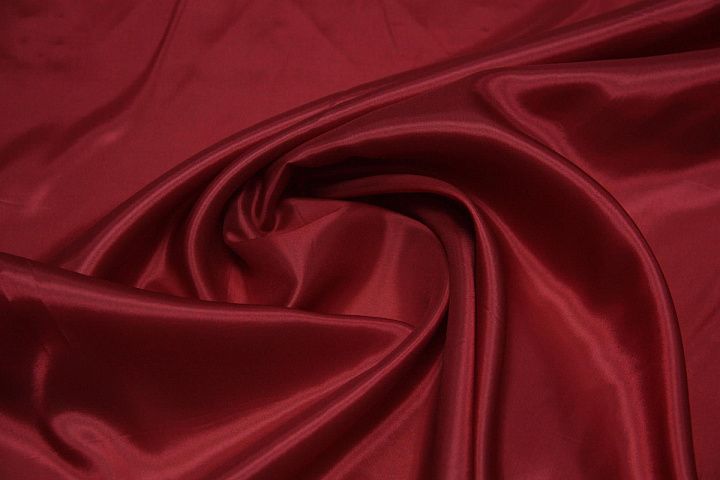 Подкладочная купра (о) темно-красная - итальянские ткани Тессутидея арт. 08-0700