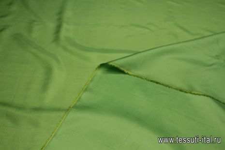 Подкладочная вискоза (о) зеленая - итальянские ткани Тессутидея арт. 08-1381