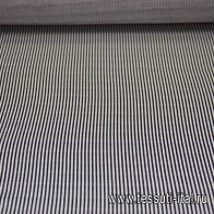 Трикотаж (н) черно-белая полоска - итальянские ткани Тессутидея арт. 12-0605