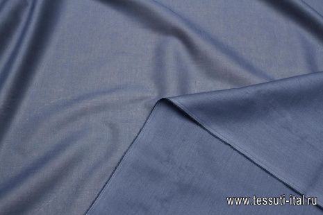 Батист (о) синий - итальянские ткани Тессутидея арт. 01-7461