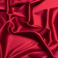 Шелк атлас стрейч (о) вишневый - итальянские ткани Тессутидея арт. 10-1254