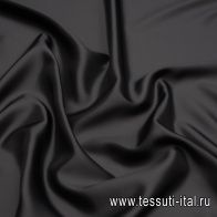 Подкладочная купра диагональ (о) темно-синяя - итальянские ткани Тессутидея арт. 08-1410
