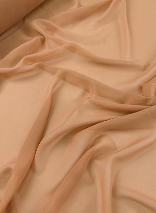 Шифон (о) бежевый - в интернет-магазине тканей Тессутидея арт. 10-4898