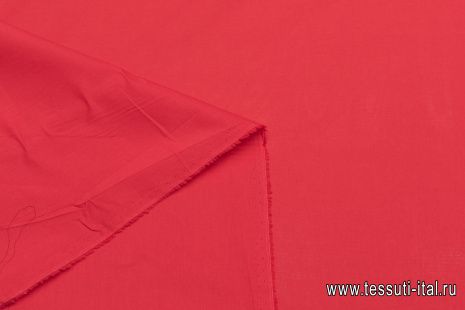 Батист (о) красный - итальянские ткани Тессутидея арт. 01-6969