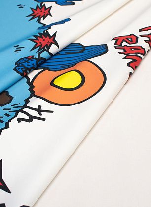 Хлопок купон (1,15м) (н) стилизованные кактусы в стиле Parosh - в интернет-магазине тканей Тессутидея арт. 01-5424