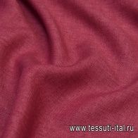 Лен (о) бордовый - итальянские ткани Тессутидея арт. 16-0596