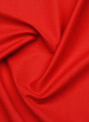 Джинса стрейч 370 г/м (о) красная - в интернет-магазине тканей Тессутидея арт. 01-7659