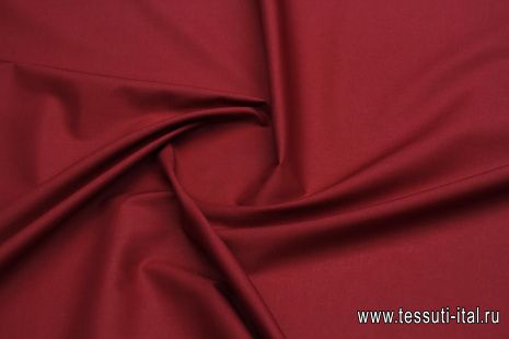 Батист (о) бордовый - итальянские ткани Тессутидея арт. 01-7448