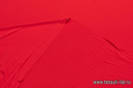 Трикотаж вискоза (о) красный  - итальянские ткани Тессутидея арт. 14-1635