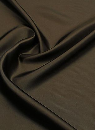 Подкладочная вискоза (о) темно-коричневая - в интернет-магазине тканей Тессутидея арт. 08-1473