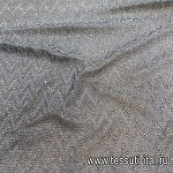 Трикотаж с люрексом (н) серый в стиле Missoni - итальянские ткани Тессутидея арт. 13-1507