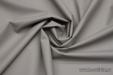 Плащевая дабл с водоотталкивающим покрытием (о) темно-синяя/серая - итальянские ткани Тессутидея арт. 11-0475