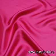 Подкладочная вискоза (о) розовая - итальянские ткани Тессутидея арт. 08-1358