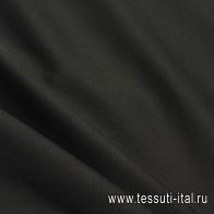 Хлопок стрейч костюмный (о) черный - итальянские ткани Тессутидея арт. 01-7987