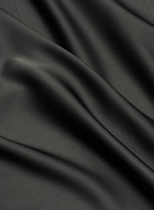Плательная вискоза стрейч (о) черная - в интернет-магазине тканей Тессутидея арт. 04-1776