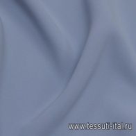 Шелк кади (о) серо-голубой - итальянские ткани Тессутидея арт. 10-2154