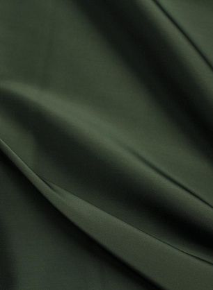 Подкладочная стрейч (о) темно-зеленая - в интернет-магазине тканей Тессутидея арт. 07-1553
