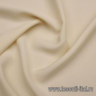 Плательная кади вискоза стрейч (о) топленое молоко - итальянские ткани Тессутидея арт. 04-1695