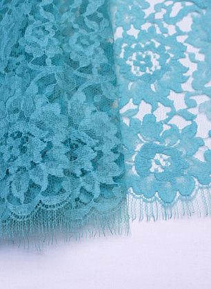 Кружевное полотно (о) голубое Solstiss - в интернет-магазине тканей Тессутидея арт. 03-5992