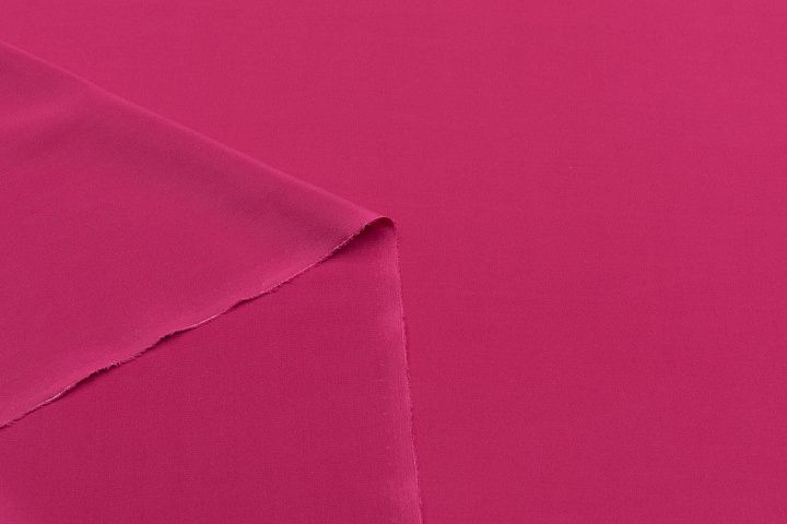 Крепдешин стрейч (о) темная фуксия - итальянские ткани Тессутидея арт. 10-2868