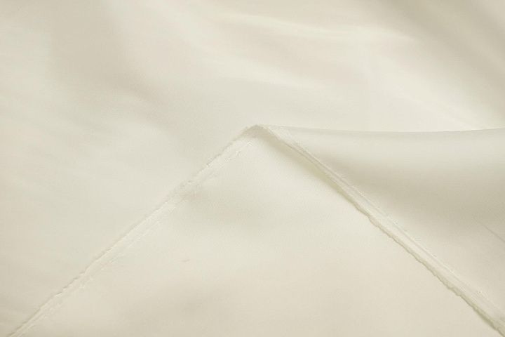 Подкладочная стрейч (о) молочная - итальянские ткани Тессутидея арт. 07-1543