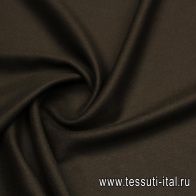 Пальтовая шерсть (о) шоколадная - итальянские ткани Тессутидея арт. 09-2090