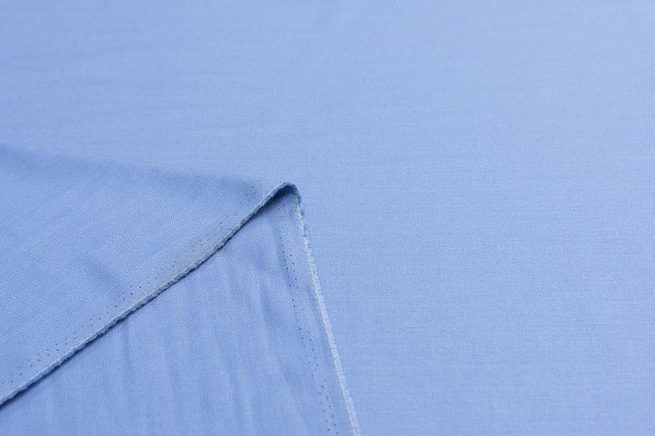 Хлопок фактурный (о) голубая елочка - итальянские ткани Тессутидея арт. 01-5772