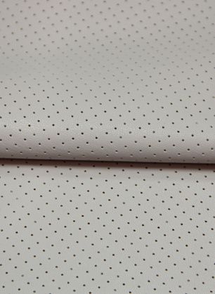 Искусственная кожа перфорированная (о) серо-розовая - в интернет-магазине тканей Тессутидея арт. 03-3660