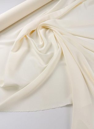 Крепдешин (о) молочный - в интернет-магазине тканей Тессутидея арт. 10-4393