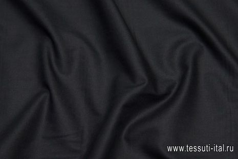 Батист (о) черный - итальянские ткани Тессутидея арт. 01-6538