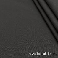 Костюмная с водоотталкивающим покрытием и утеплителем Thindown (о) черная - итальянские ткани Тессутидея арт. 05-4420