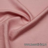Лен с вискозой (о) розовый - итальянские ткани Тессутидея арт. 16-0941