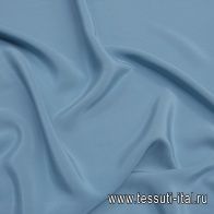 Крепдешин (о) серо-голубой - итальянские ткани Тессутидея арт. 10-2031