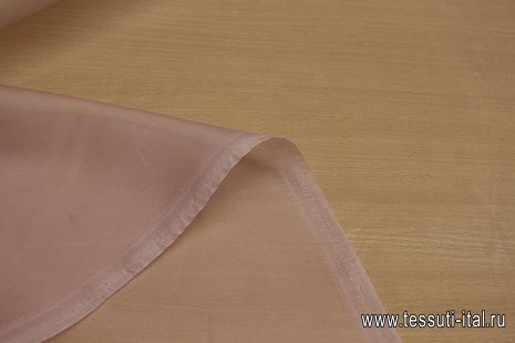 Органза (о) розовая - итальянские ткани Тессутидея арт. 10-3175
