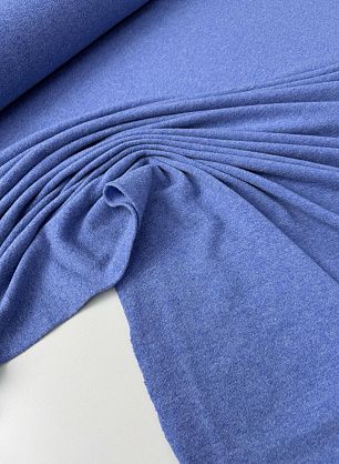 Трикотаж шерсть (о) голубой меланж - в интернет-магазине тканей Тессутидея арт. 15-1171