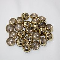 Пуговица круглая на ножке комбинированная d-18mm Roberto Cavalli - итальянские ткани Тессутидея арт. F-2491