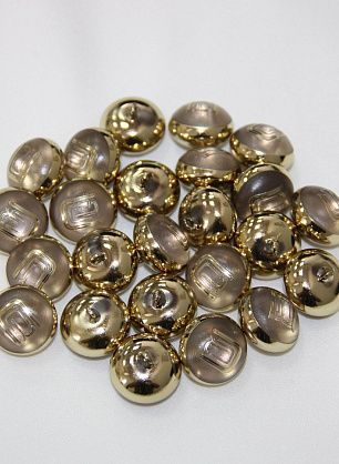 Пуговица круглая на ножке комбинированная d-18mm Roberto Cavalli - в интернет-магазине тканей Тессутидея арт. F-2491