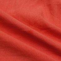 Лен+вискоза (о) коралловый - итальянские ткани Тессутидея арт. 16-1063