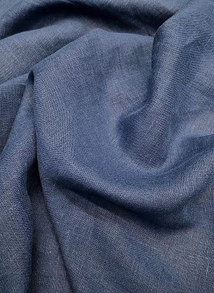 Лен (о) синий - в интернет-магазине тканей Тессутидея арт. 16-1006